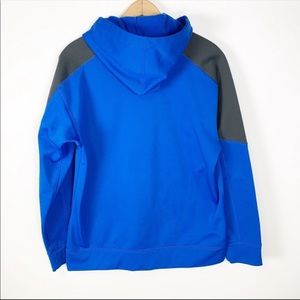 Nike Tops - Nike Therma-Fit Blue Colorblock Pullover Hoodie Nike Tops - Nike Therma-Fit Blue Colorblock Pullover Hoodie